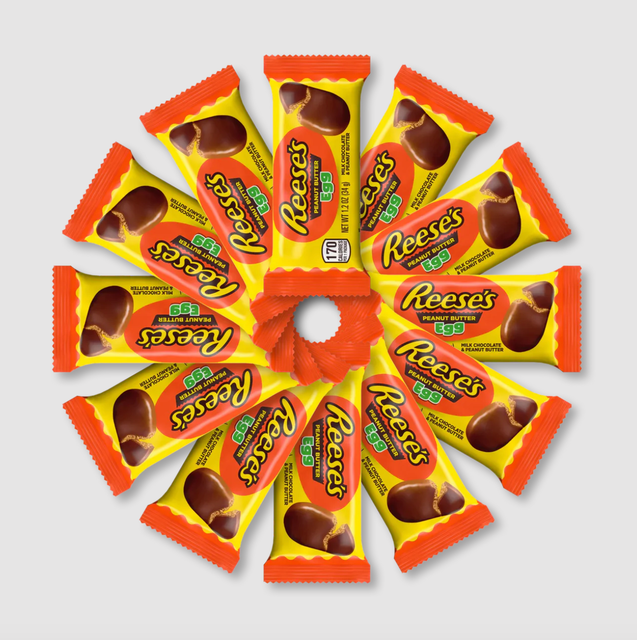 Oeuf Reese’s Peanut Butter Milk Chocolate Egg (unité)