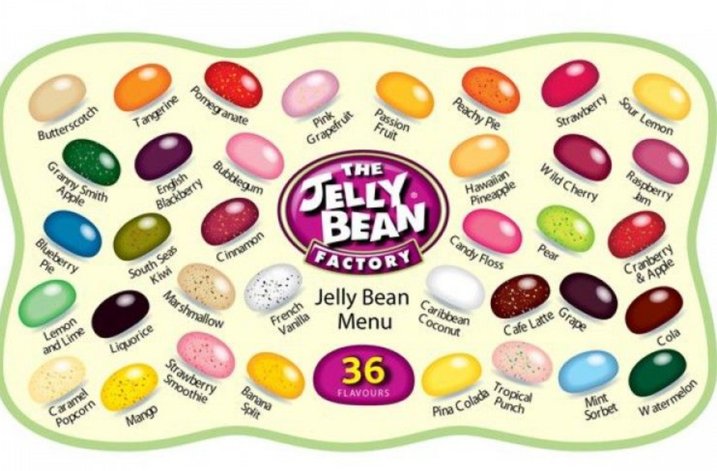 Jelly Bean Factory 36 Parfums (1 boîte)