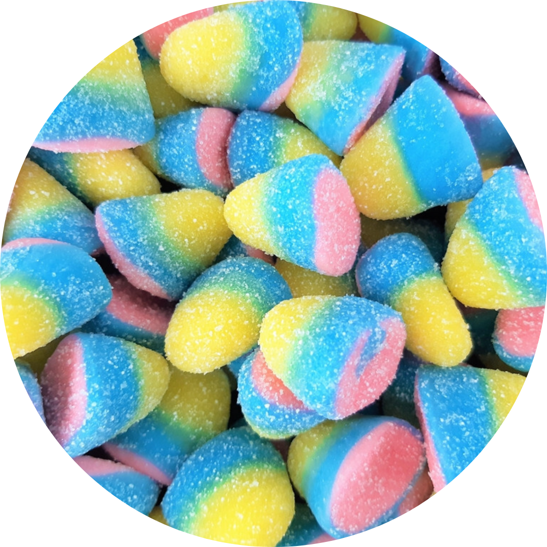Bisous Multicolore Tâche Langue (100 gr)