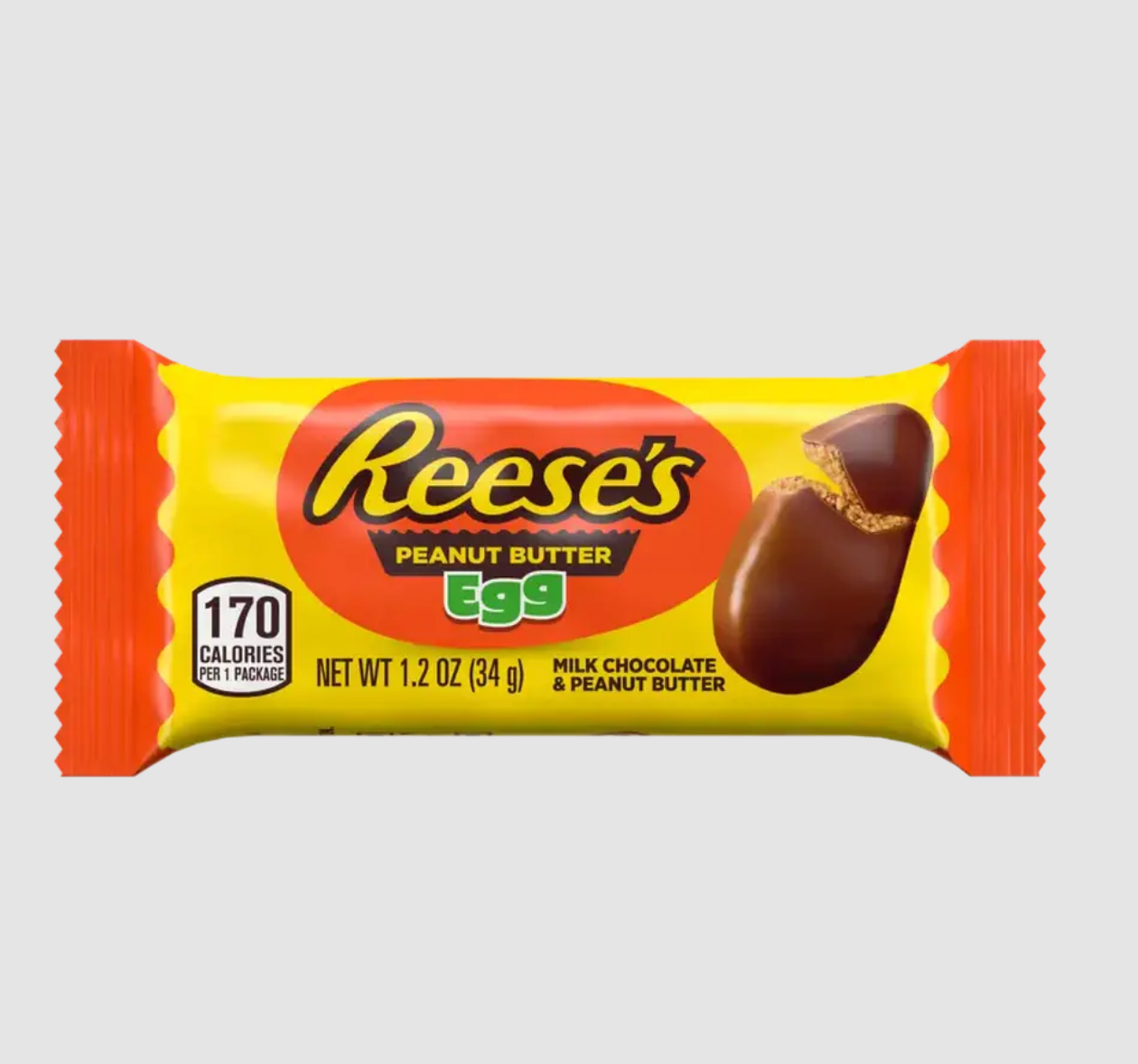 Oeuf Reese’s Peanut Butter Milk Chocolate Egg (unité)